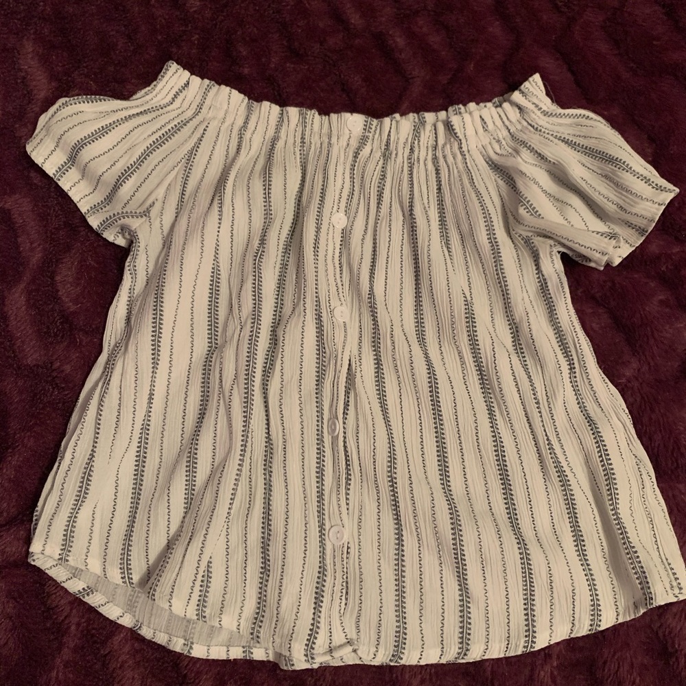 2 cute/ casual off the shoulder shirts